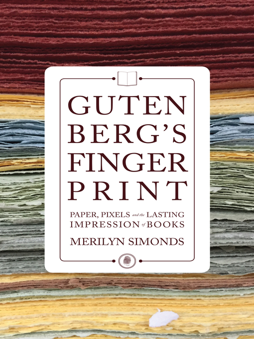 Title details for Gutenberg's Fingerprint by Merilyn Simonds - Wait list